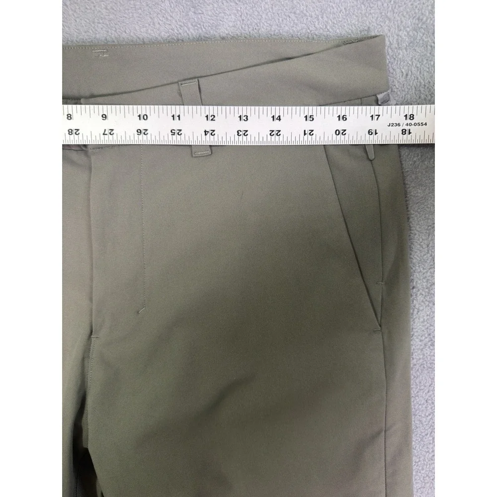 Lululemon Pants Mens 33x32 Green Commission Slim Fit Warpstreme Chino Trousers